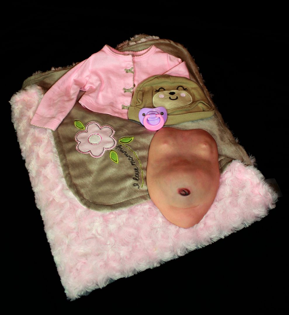 Reborn Baby Girl HATTIE by C.PEEK Large Layette MEMORY DOLLS by MARILYN